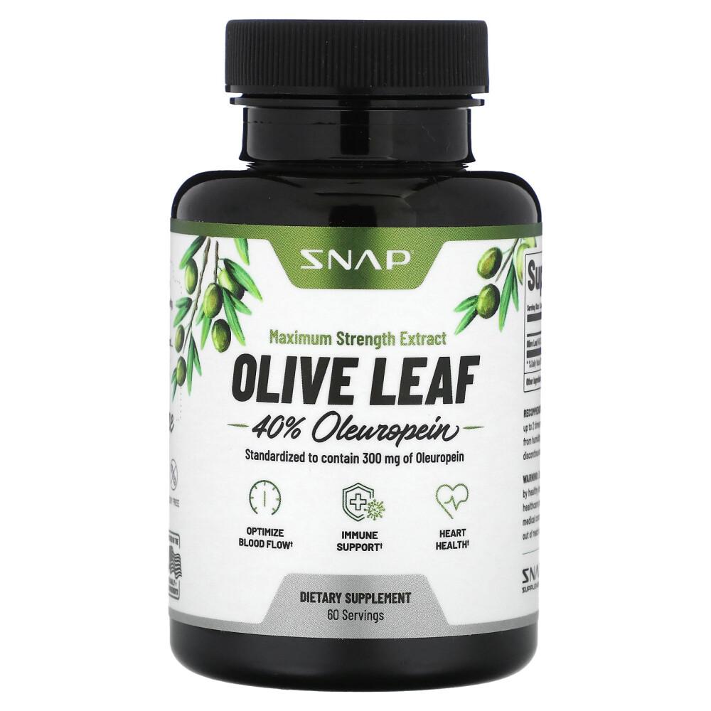 Olive Leaf Maximum Strength 750mg, 60 Capsules