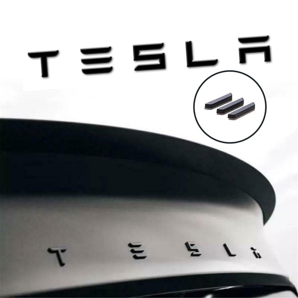 1 шт. 3D ABS Логотип Эмблема Tesla Буквы Значок на багажник автомобиля Задняя буквенная наклейка С гальваническим покрытием Для MODEL 3 MODEL S X Модифицированные аксессуары