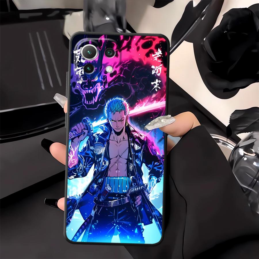 Крутой аниме чехол с Зоро для Xiaomi Mi 13 11T 14 Pro 9T 10T 9 10 11 13 Lite CC9Pro