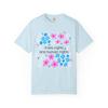Trans Rights Are Human Rights T-shirt | Floral Trans Pride Design