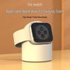Силиконовая подставка Apple: Совместим с Apple Watch Series SE/8/7/6/5/4/3/2/1, настольная зарядная док-станция iWatch.
