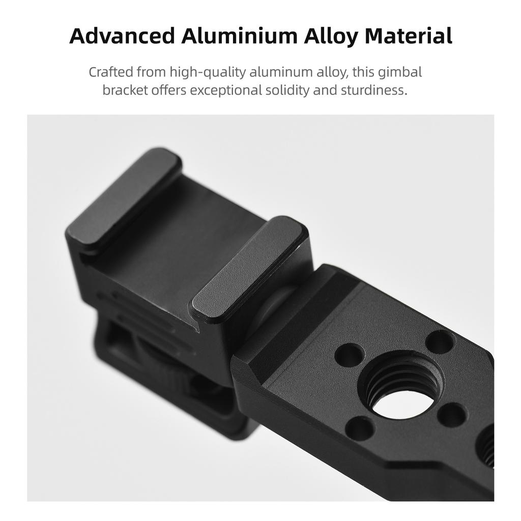 Универсальный удлинитель карданного подвеса из алюминиевого сплава, аксессуары для портативных стабилизаторов с многочисленными