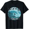 Графическая футболка «Wave Rider» с изображением серфинг-приключения