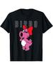 Bros Birdo Big Pink Portrait Simple Text T-Shirt