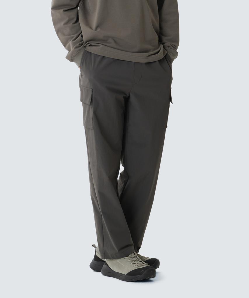SNOWPEAK APPAREL Прямые брюки-карго Root (S26Fmrpt64) Шоколадно-хаки