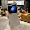 Чехол для телефона с гальваническим покрытием Diamond для Samsung Galaxy Z Flip 6 5 4 3 Flip6 Flip4 Flip4 Flip3 5G Hard Shell Защитный чехол