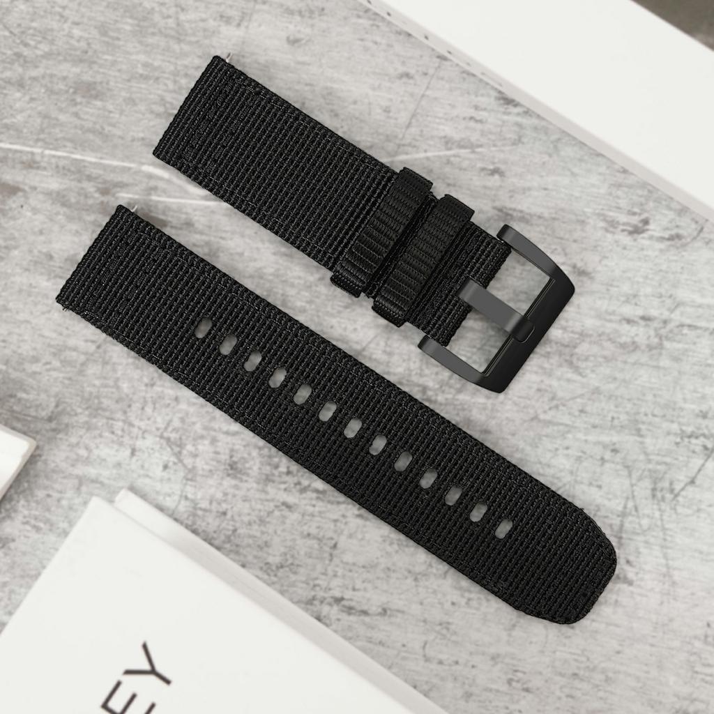 20mm Replacement Strap for Samsung Galaxy Watch7 44mm/40mm/FE 40mm/Watch6 40mm/44mm Nylon Braided Watch Band