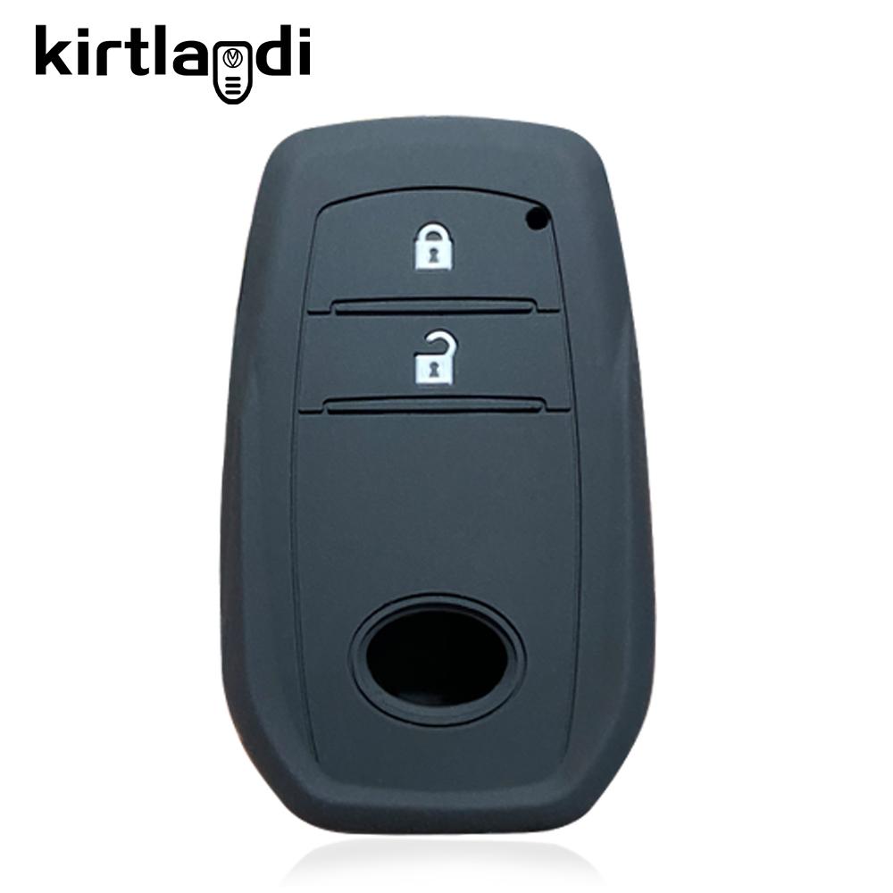 Пульт-брелок с 2/3/4/5 кнопками для Toyota Camry Land Cruiser Prado 150 Mark X Venza Fortuner Rav4 Highlander Yaris Auris Чехол для ключа