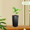 30 Planting Cups for Vegetables, Tall Deep Tree Pot Nursery Containers