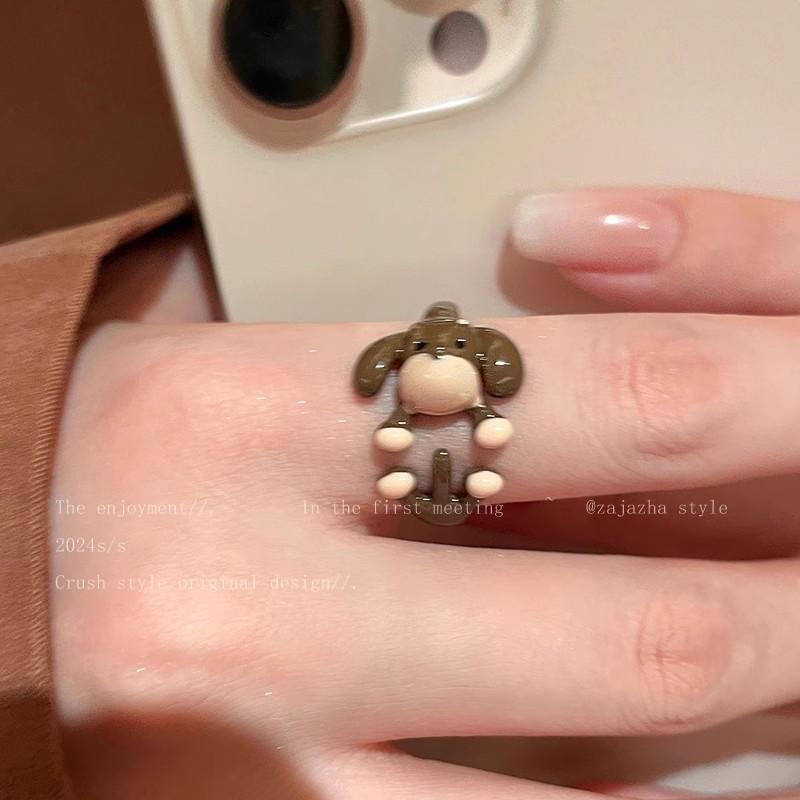 Кольцо с жемчугом, цирконом и бабочкой, женское, нишевое, с чувством высокого класса, легкая роскошь, парное кольцо для пары, темпераментное, открытое кольцо