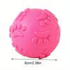 Собака жевательная игрушка-мяч следы игрушки мячи износостойкие и устойчивые к укусам игрушки для скрежетания зубами для собак маленькие средние и крупные породы игрушки для домашних животных