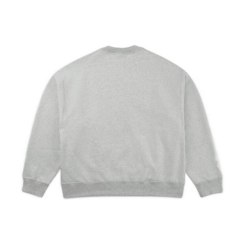 Nike x Stussy Fleece Crew 'Dark Grey Heather' Men's DO9337-063