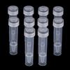 10Pcs 7Ml Centrifuge Tube Screw Cap Flat Bottom Plastic Centrifugal Tubes With Scale Centrifugal Tube Lab Vial Sample Container