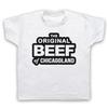 THE BEAR ORIGINAL BEEF OF CHICAGOLAND ЗНАК РЕСТОРАНА ДЕТСКАЯ ДЕТСКАЯ ФУТБОЛКА