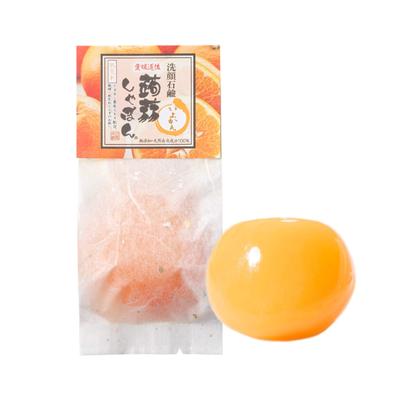 Мыло конняку Ehime Dogo Мыло конняку Iyokan Очищающее средство для лица Содержит керамиды Для людей с сухой и чувствительной кожей (80г) [Обновленный аромат] Мыло,
