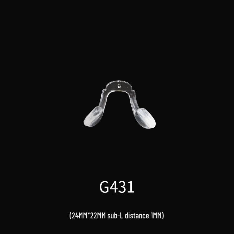 Силиконовые цельные мягкие носоупоры - Anti-Trace, 100 пар - Аксессуары для очков