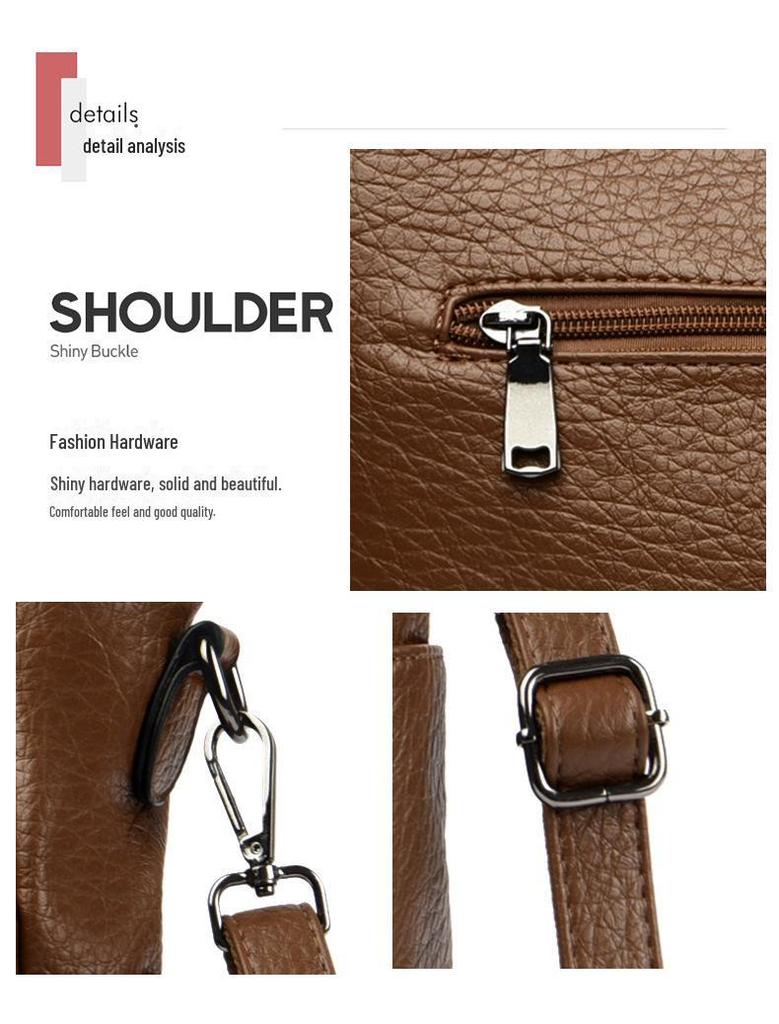 2023 Модная женская сумка-тоут большой вместимости через плечо - универсальная рабочая сумка через подмышку