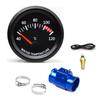 2 Inches 52mm Car Water Temperature Gauge 40~120 ℃ With Water Temp Sensor & Water Temp Joint Pipe 1/8ZG Sensor Adapter Car Gauge