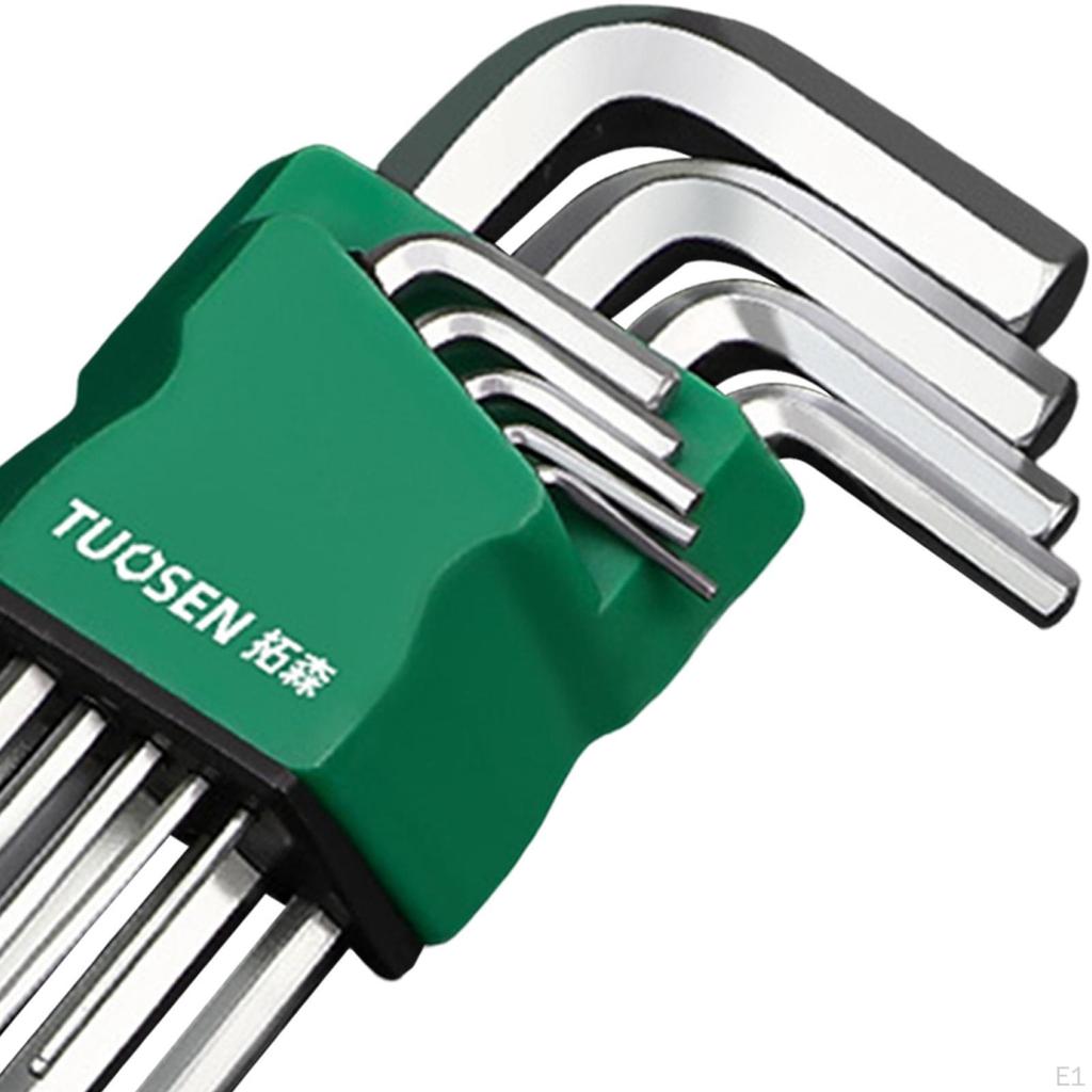 9 шт./компл. шестигранные ключи, шестигранный ключ, ручные инструменты, оборудование для ремонта шестигранного ключа L типа для велосипеда