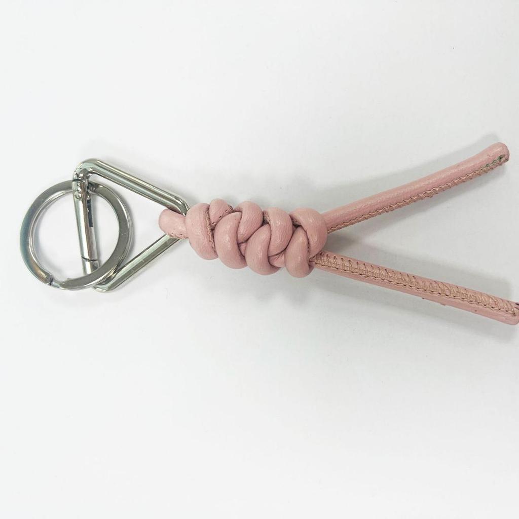 Роскошный плетеный треугольный брелок с подвеской в виде бриллиантового узла