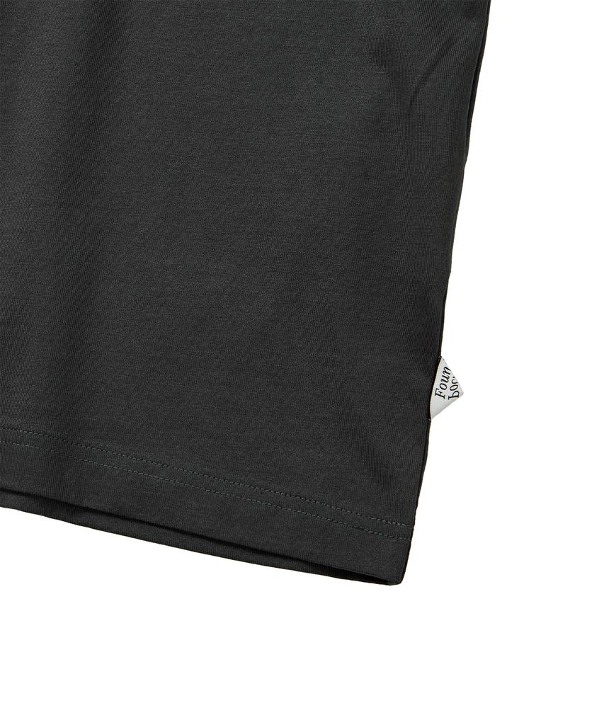 FOUNDPOCKET Fpp Карманная футболка с круглым вырезом Серая