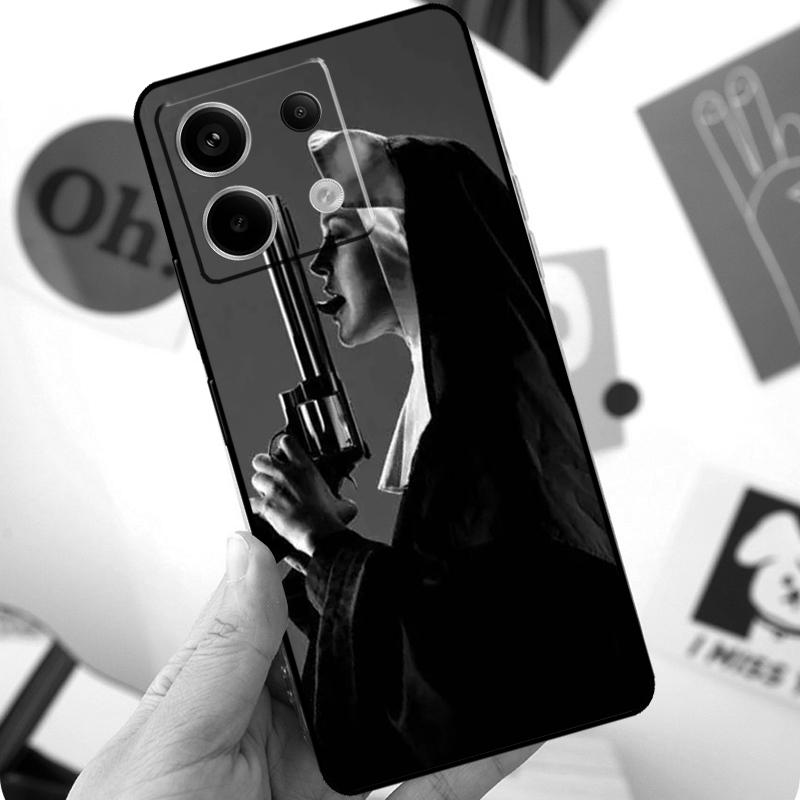 Чехол Sister Nun Kiss для Xiaomi Redmi Note 14 13 10 11 12 15 Pro Plus Чехол для Redmi 15 14C 10C 12C 13C 15C