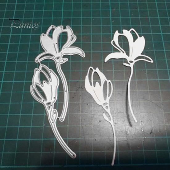 Цветок металлический трафарет DIY скрапбук тиснение бумажные карты ремесло перфоратор трафарет