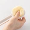 1 шт. Мягкая Щетка для Ванны с Длинной Ручкой, Массажная Щетка для Тела, Щетка для Душа, Ванной, SPA, Щетка для Тела Сухая и Влажная, Специальная для Париков из Натуральных Волос