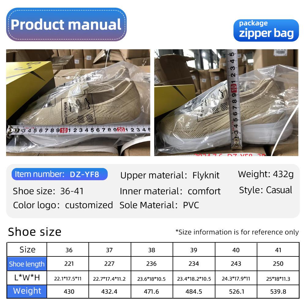 Shoes Women's Summer Leisure Sports Breathable Large Size Women's Shoes Women's Soft Sole One Pedal Lazy Shoes