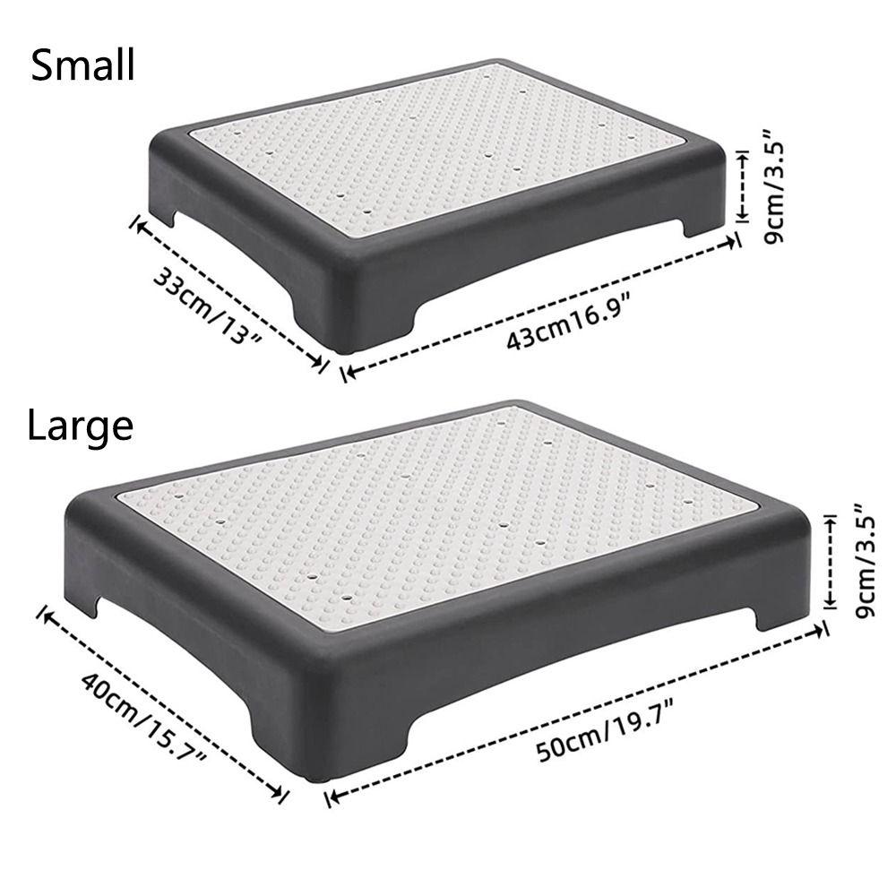 Портативный табурет с одной ступенькой для передвижения пожилых людей, прочная платформа для подъема ступеней для взрослых