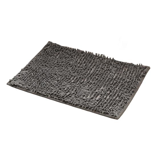 Mat Anti-Slip Bathroom Rug Quick Absorbent Quick-Drying Bath Mat Solid Color Long Hair Multipurpose