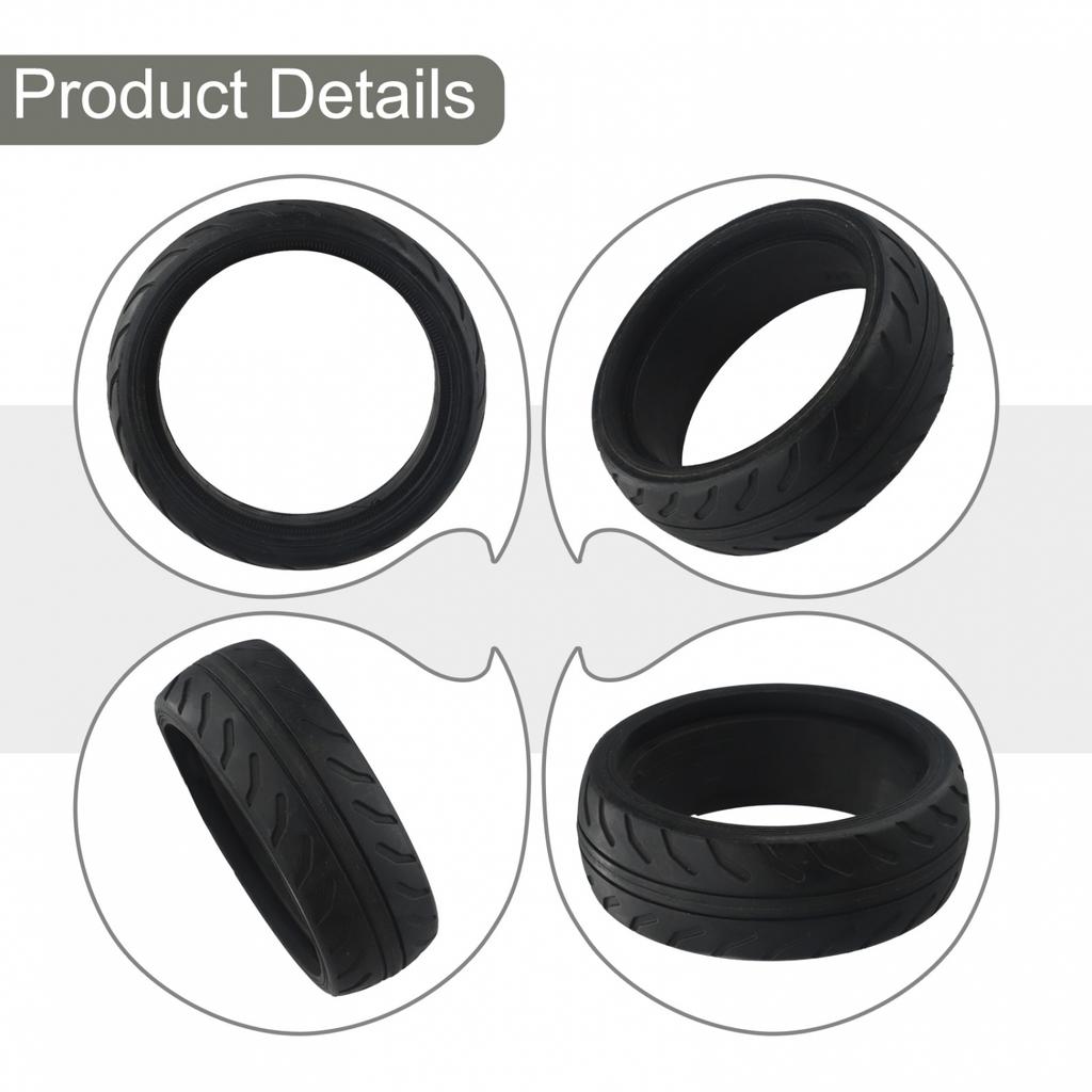 - Electric Scooter Electric Scooter Solid Wheel Tires Black