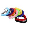 Security Gear Wrist Coil Spring Rope Key Ring Elastic Ropes Spiral Stretch Keychain Key Cord Clasp