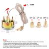 2" 52MM Mechanical 12V Water Temp Gauge 50-140℃/130-280℉ Water Temperature Gauge Car Meter With Sensor NPT 1/2, NPT 1/4,NPT 3/82