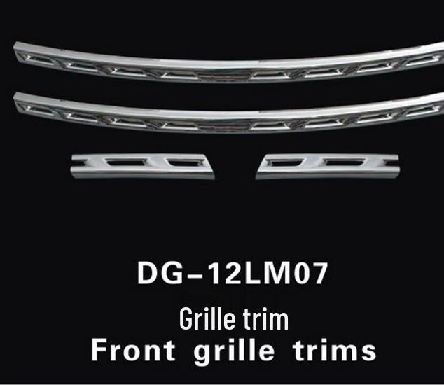 Luxgen M7 Center Grille Trim Decorative Strip for 2012-2015 Models