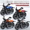 Pull-Back Racing Motorcycle Model Toy for Kids