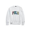 Polo Ralph Lauren Ss23 Letter Logo Embroidered Crew Neck Long Sleeve Sweatshirt Men Sweatshirt White MNPOKNI16822700-100