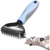 Brosse De Toilettage - Chien - Râteau De Toilettage - Ergonomique - Poils Longs - Doux Pour La Peau