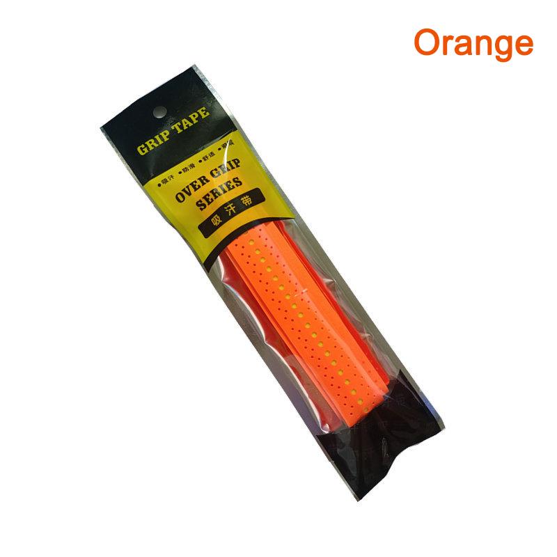 Двухцветный перфорированный киль ламинированная резиновая ручная ракетка для бадминтона теннисная ракетка удочка нескользящая повязка от пота дышащая