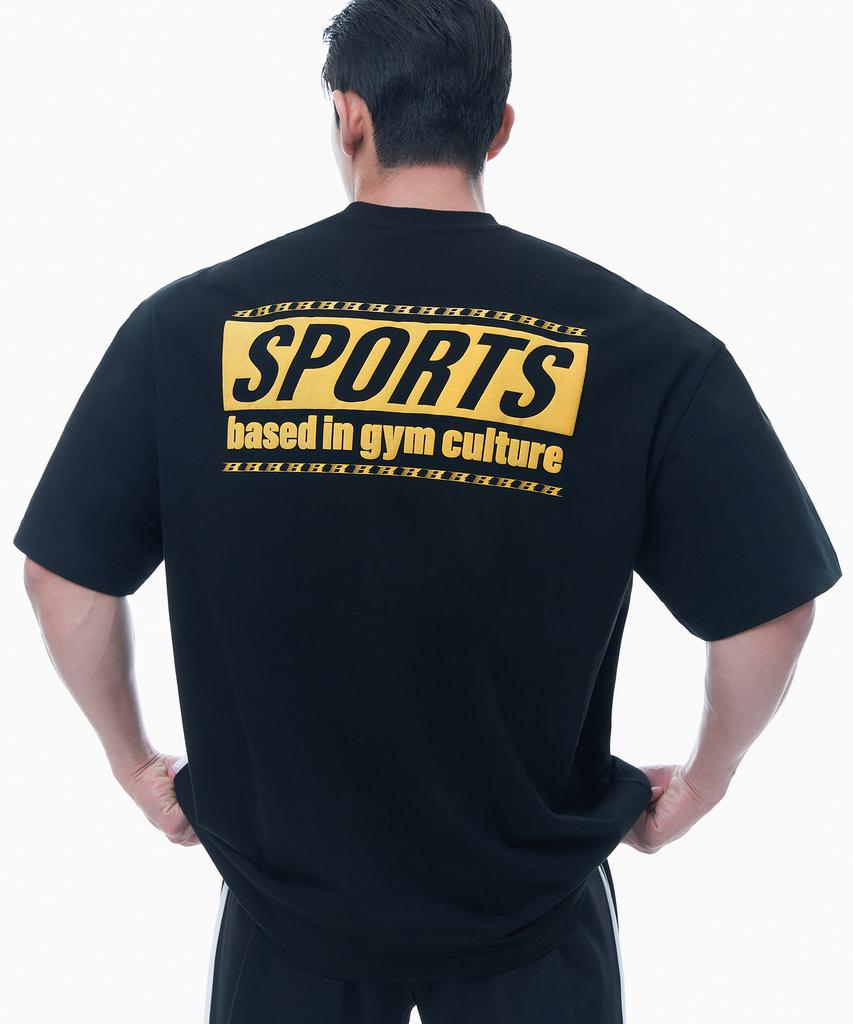 BORN TO WIN B Sports T-Shirts [Black]