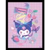 Kuromi Mood Framed Poster