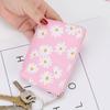Daisy Coin Purse Women Mini Wallets With Zipper Keychain Card Holder Wallet