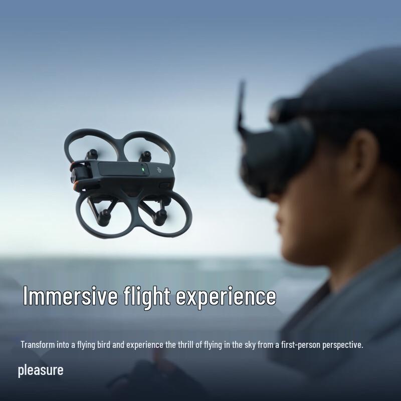 DJI Avata 2 FPV Drone Fly More Combo with Goggles and 128GB Card (CN version)