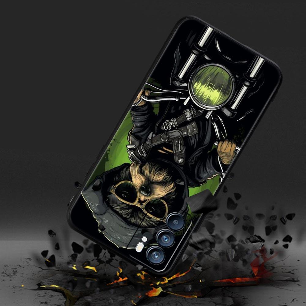 Чехол для телефона на мотоцикл Для Oppo A17 A31 A54 A57 A78 A79 A98 Find X5 X6 Reno 6 7 8 10 11 12 13 F Pro 5G Мягкий ТПУ Чехол Fundas Сумки