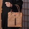 Винтажная коробка для хранения чая - Подарочная упаковка для пуэра/белого чайного блина, Влагозащитный тканевый мешок, Дорожная жестяная банка для чая в китайском стиле