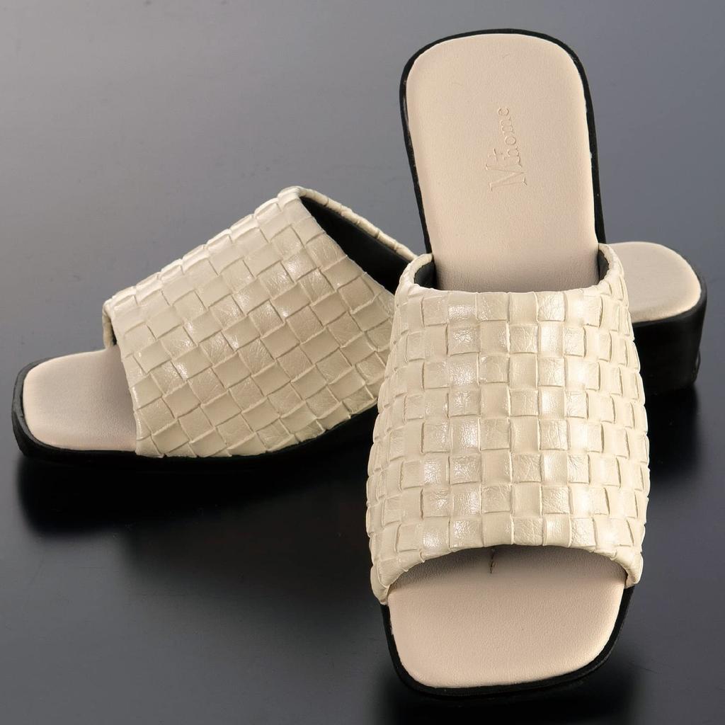 Senko Reson Sizes M+home Women's Sandals, Beige, 24.0cm-24.5cm