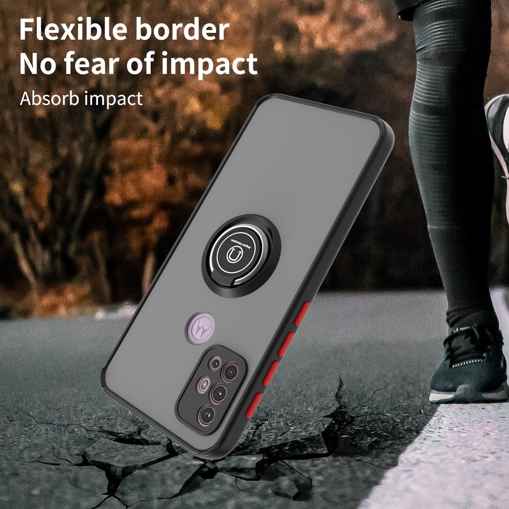 Роскошный жесткий ПК Motorola Moto G10 G20 G30 Автомобильный держатель Чехол для телефона Кронштейн для защиты объектива камеры Fundas Ударопрочный бронированный чехол