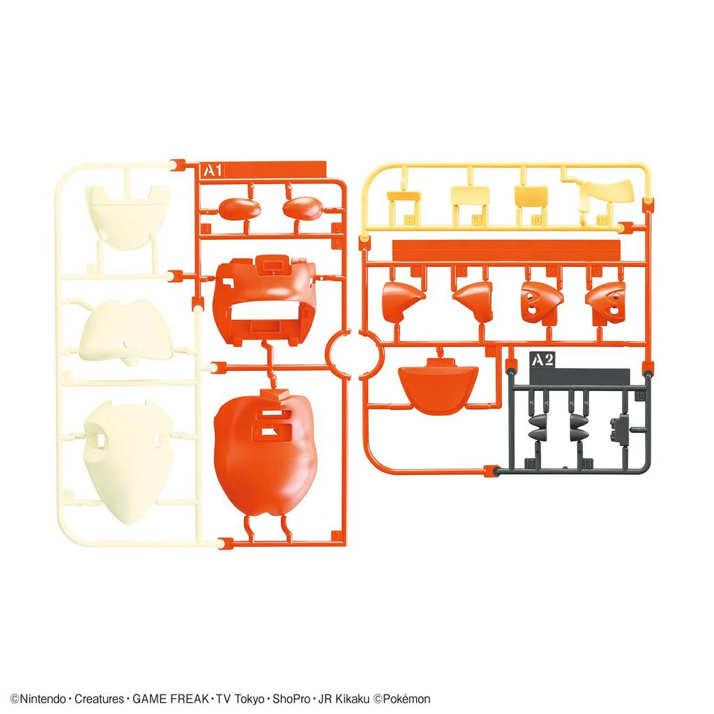 Пластиковые модели покемонов BANDAI SPIRITS, коллекция из 20 пластиковых моделей Хогаторов, быстро!! Цветовая кодировка