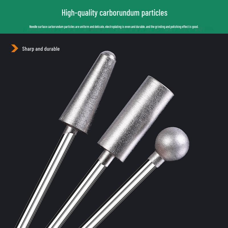 Mansharui Jade Carving & Polishing Grinding Head - Round Ball Shape