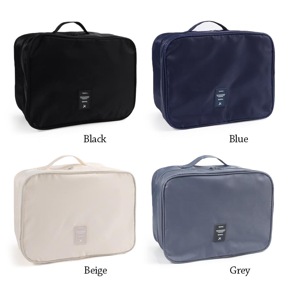 Zipper Travel Shoe Bag Multi-layer Storage Box Sneakers Storage Bag  Store 4 Pairs of Shoes